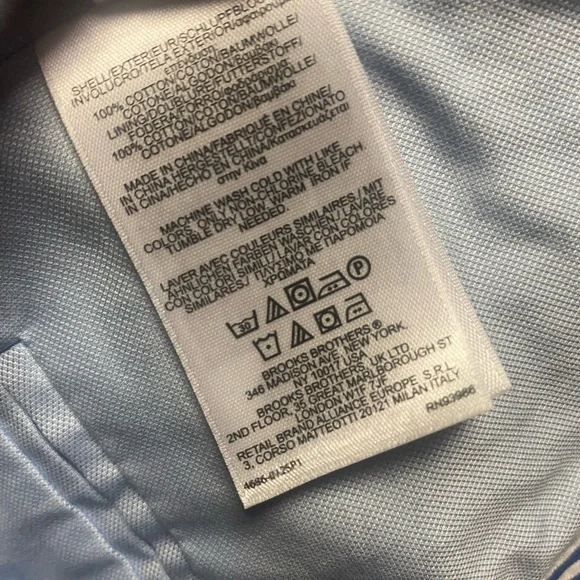 Brooks Brothers Red and Blue Blazer Tailored Suit Jacket Size 8 - Picture 6 of 6